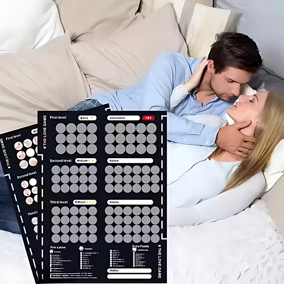 169 Romantic Challenges – Scratch-Off Poster for Couples 💘
